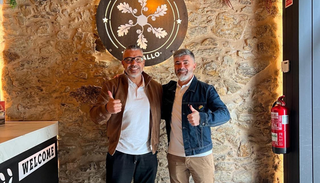 Los responsables del nuevo negocio, Canedo y Loureiro