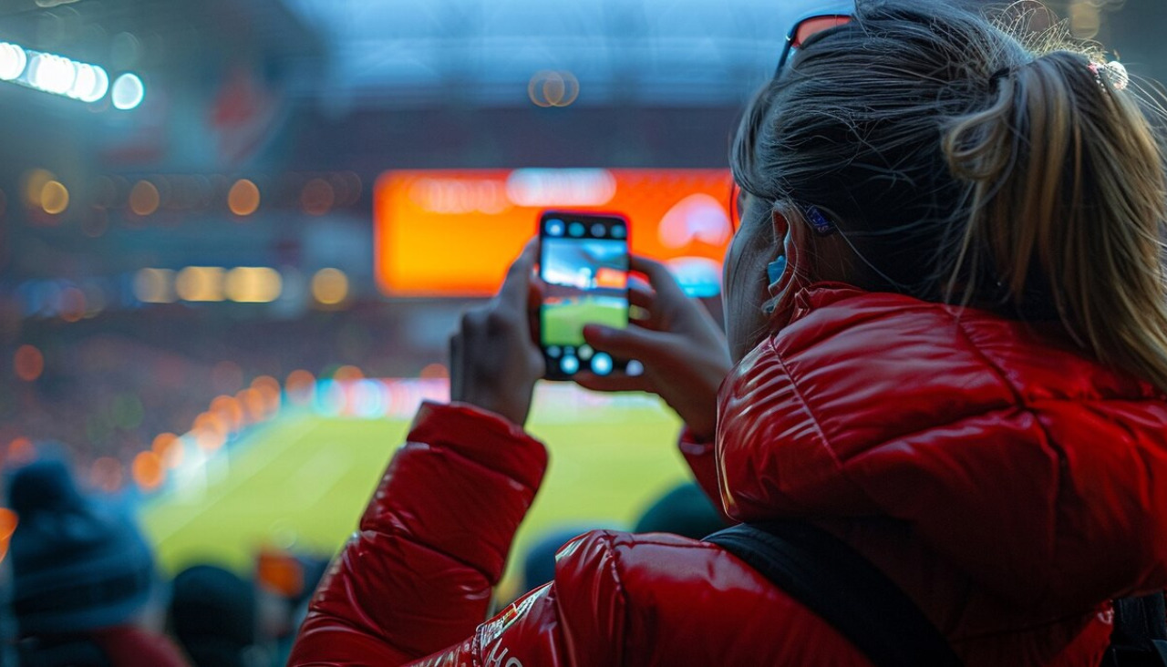 Aficionados al futbol animando su equipo 23 2151536140