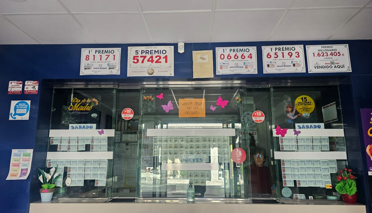 Las administraciones de loteria cerrarone l lunes al no poder atender a los clientes