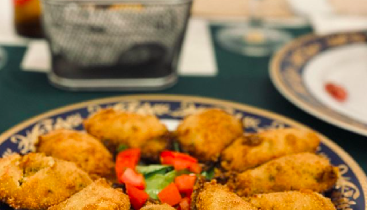 Mejillones tigres rellenos