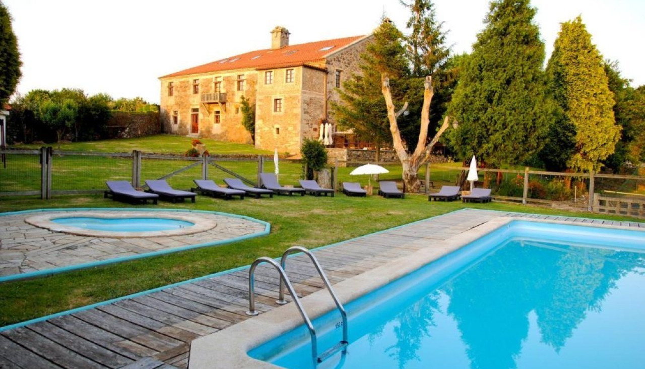 Foto vista de piscina Pazo do souto (1)