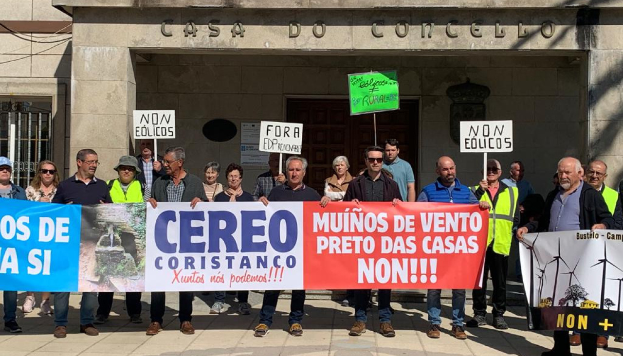 Protesta eolicos cereo coristanco 2