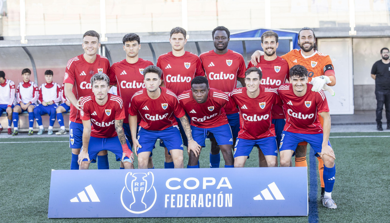 Once inicial con el que salió el Bergantiños en la eliminatoria copera ante el Ourense CF