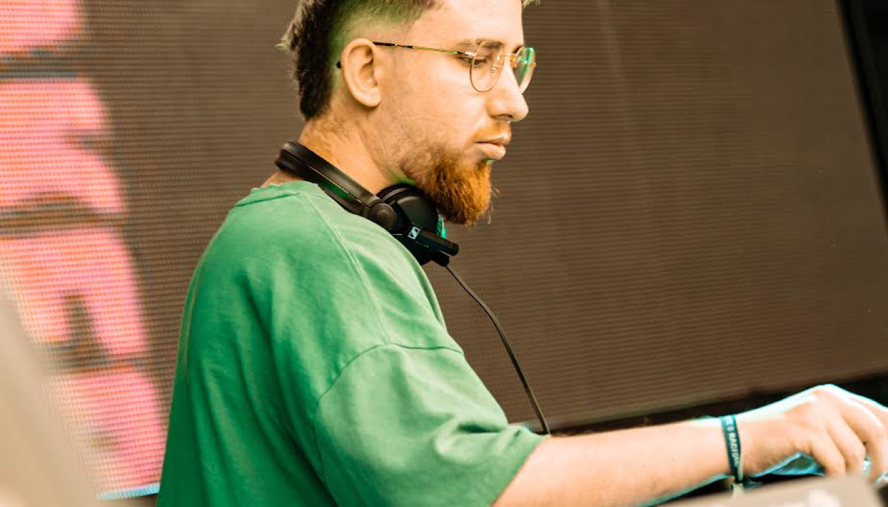 El DJ larachés David Bermúdez