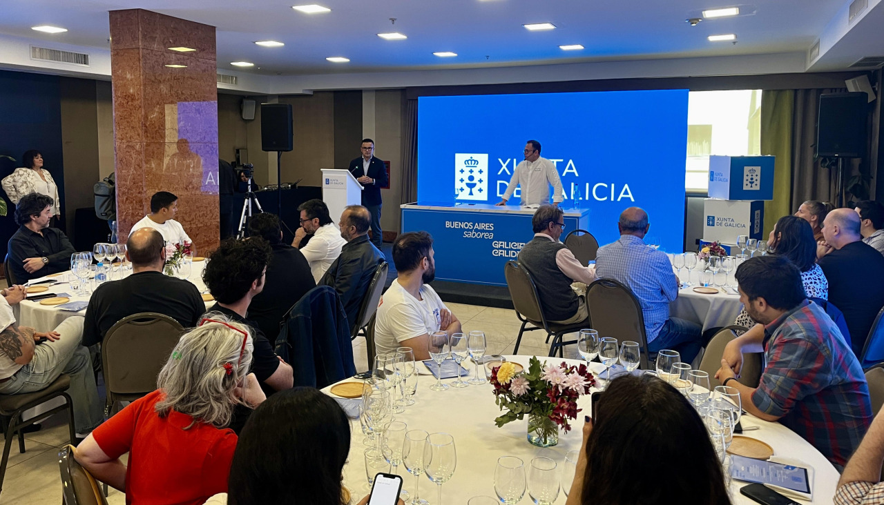 La cata impulsada por la Xunta en Argentina