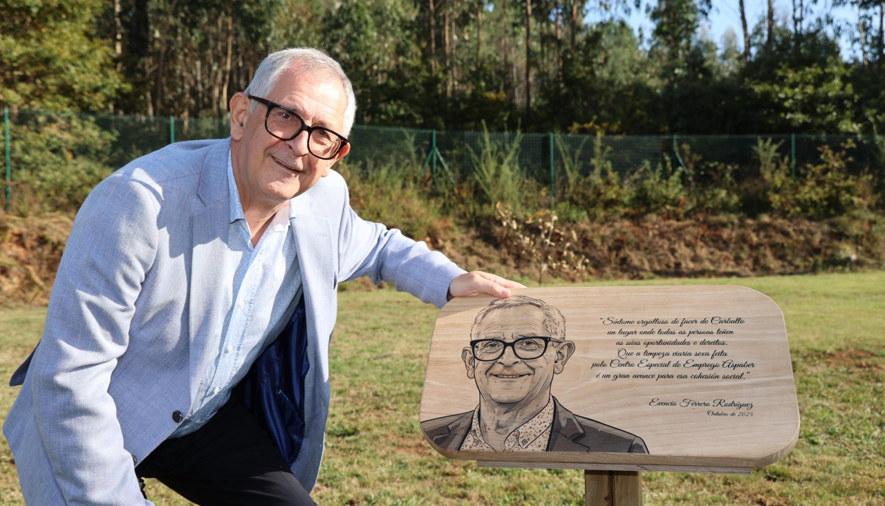 Homenaje a Evencio en Aspaber 14