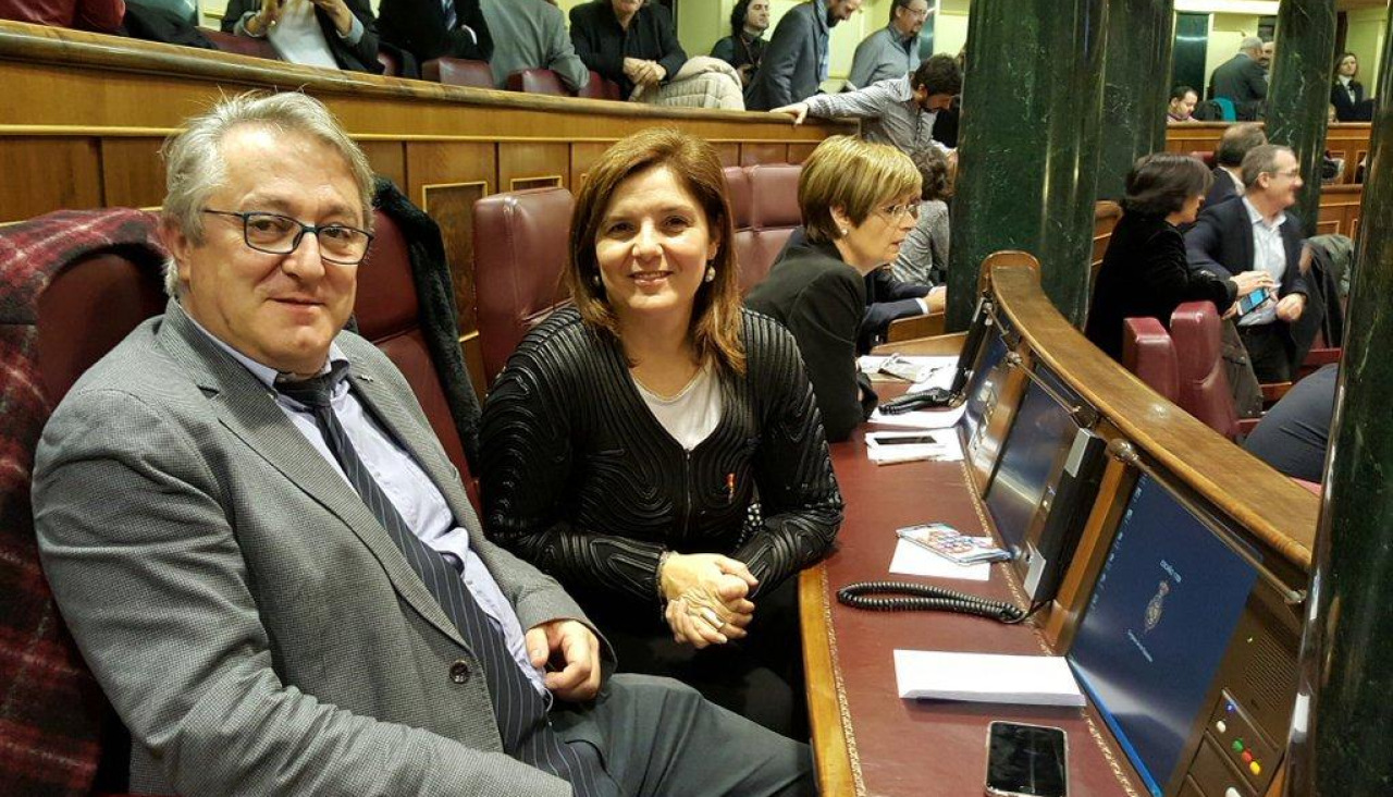 Ricardo García Mira durante su etapa en el Congreso