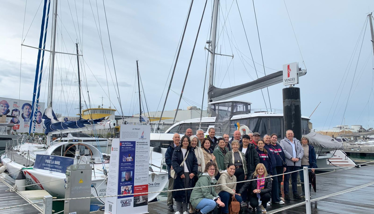 Delegación larachesa en Les Sables d´Olonne