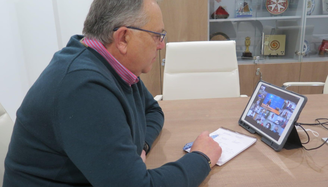 El regidor larachés, José Manuel López