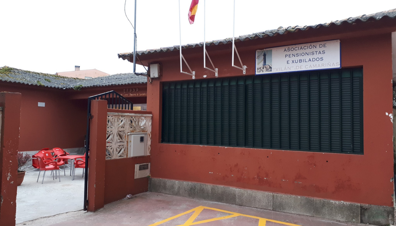 El local es utilizado por la asociación de jubilados y por el pósito local