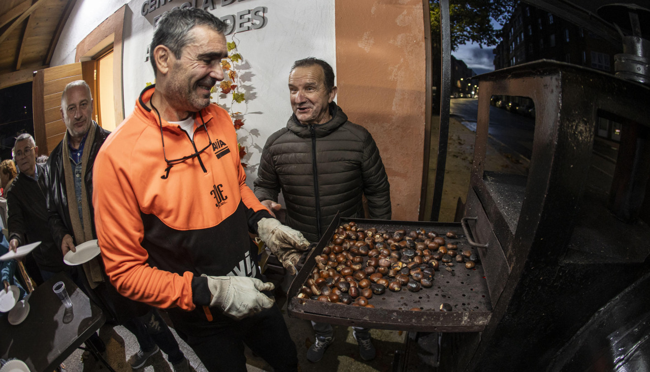 Magosto en A Milagrosa el sábado pasado