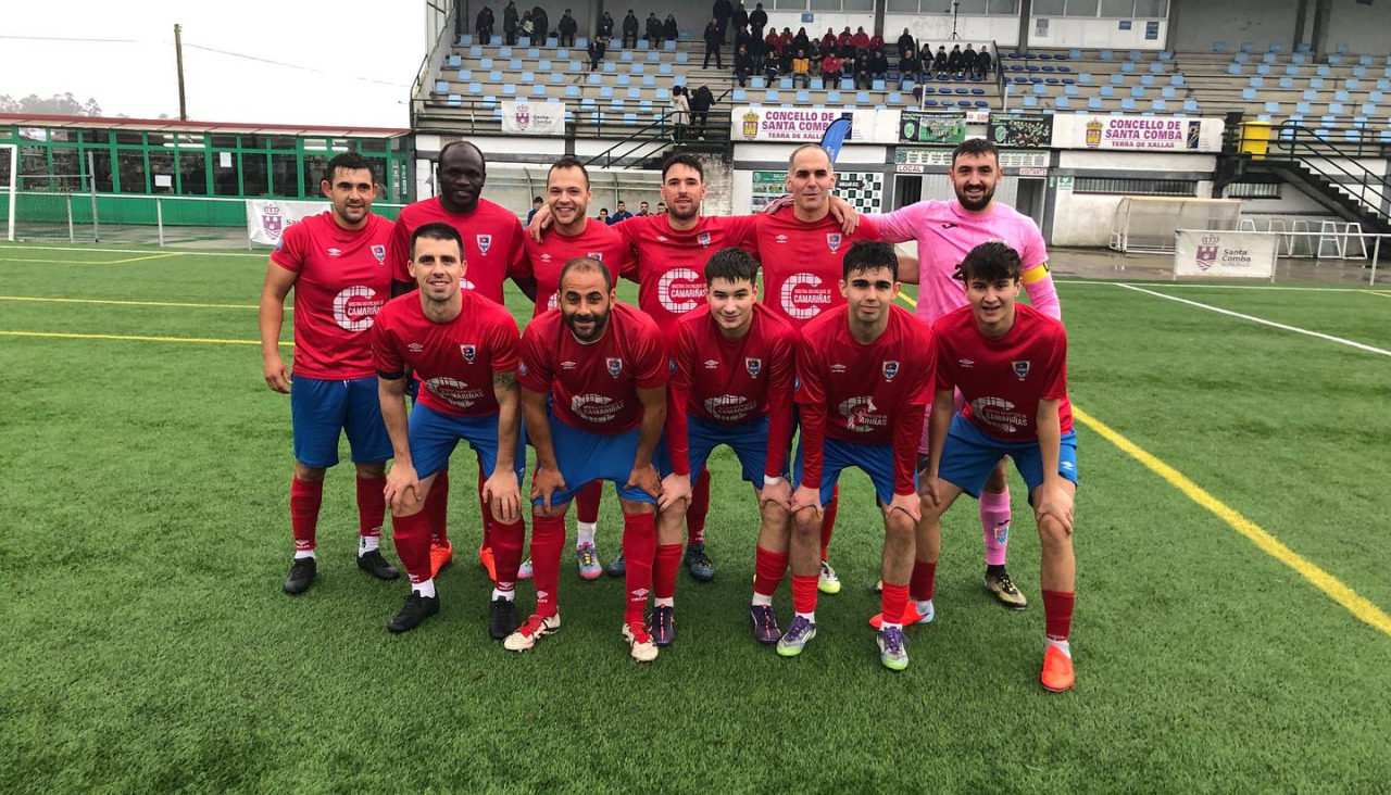 Pese a la derrota, el Porteño completó un buen partido en Santa Comba