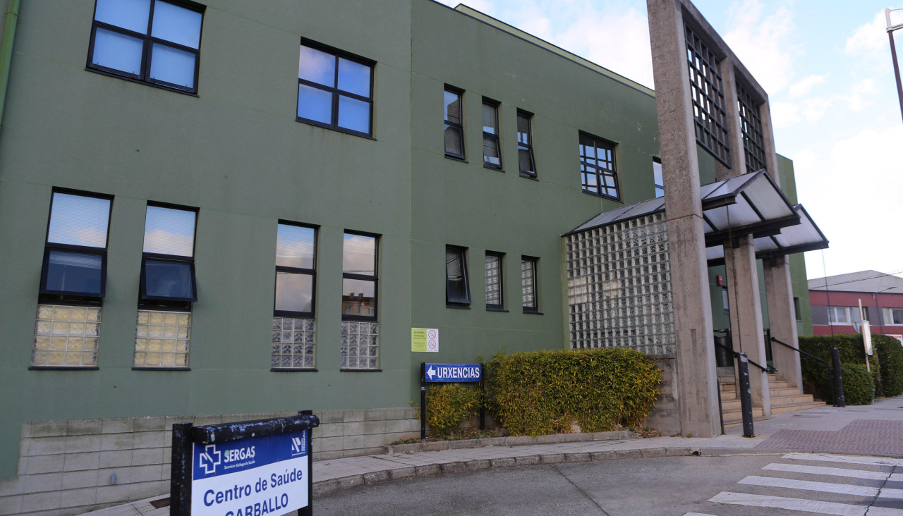 Centro médico de Carballo, donde fueron atendidas las víctimas inicialmente