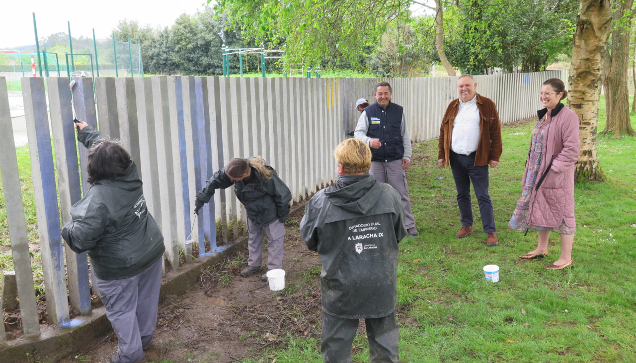 Un anterior obradoiro de empleo en A Laracha