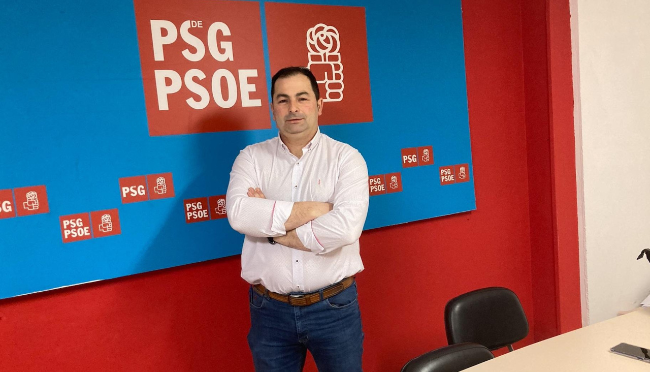 José Manuel Pérez Abelenda, portavoz del PSOE de Coristanco