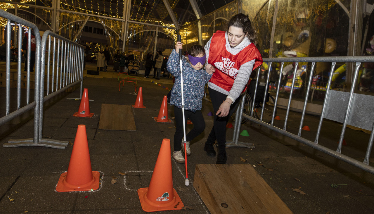 Una de las pruebas en el circuito de la plaza carballesa