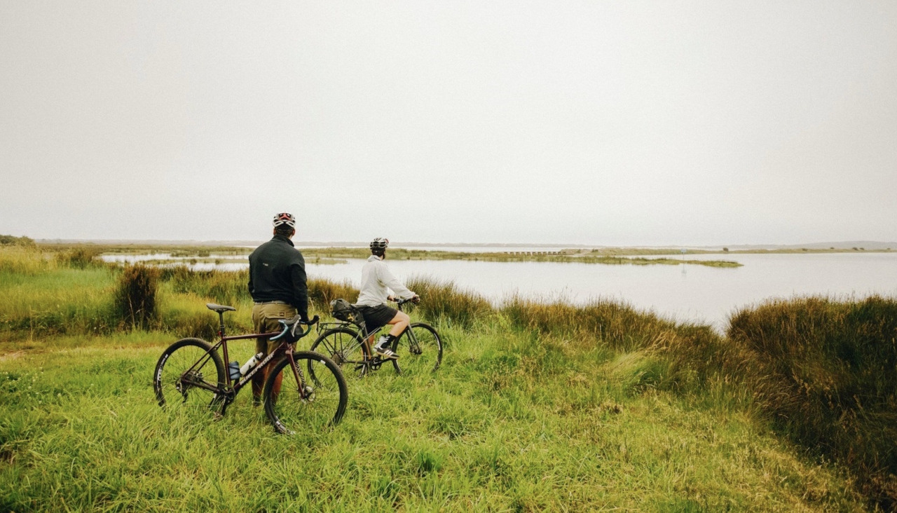 La marisma de Baldaio, por la que pasa la ruta entre A Coruña y Malpica
