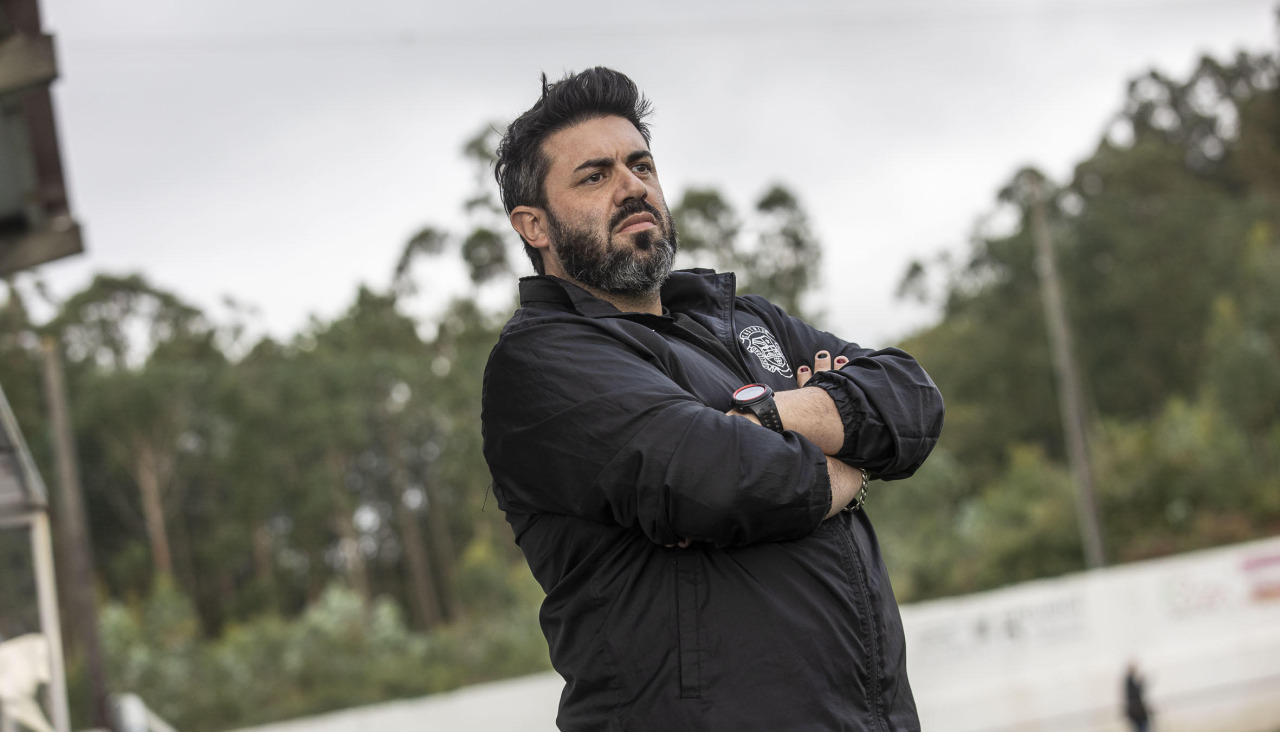 El ya exentrenador del Castriz, Miguel Chouza Fidalgo