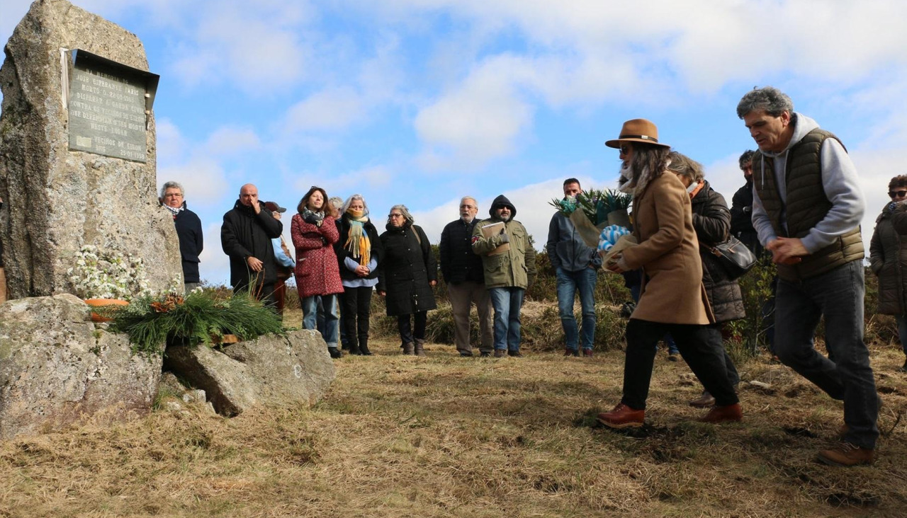 Un momento de la ofrenda floral de la pasada edición