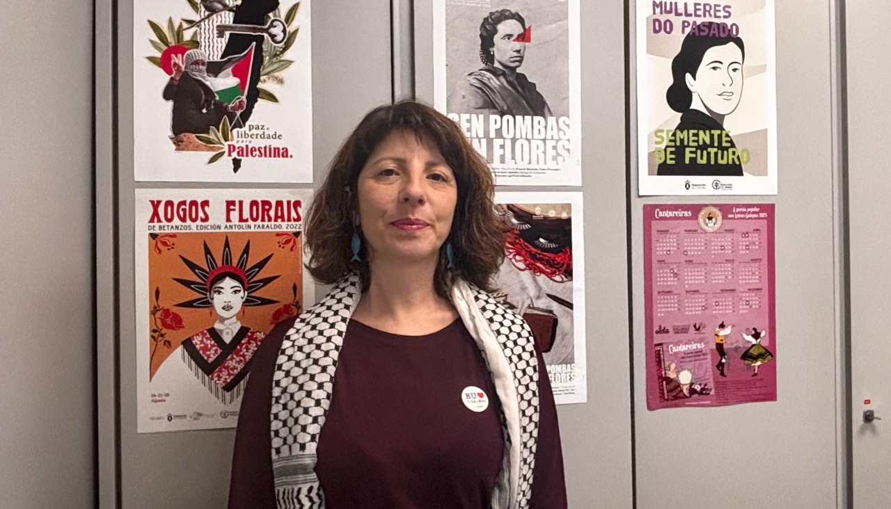 La diputada de Lingua, Sol Agra Tuñas