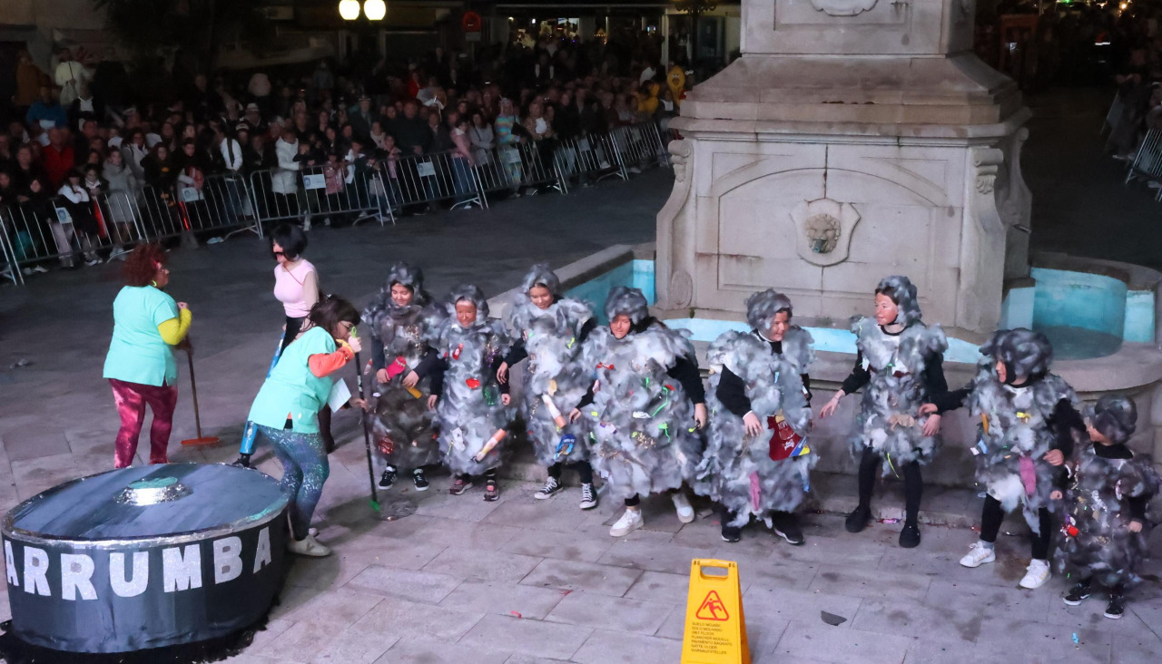 Una de las agrupaciones participantes el pasado año en el concurso