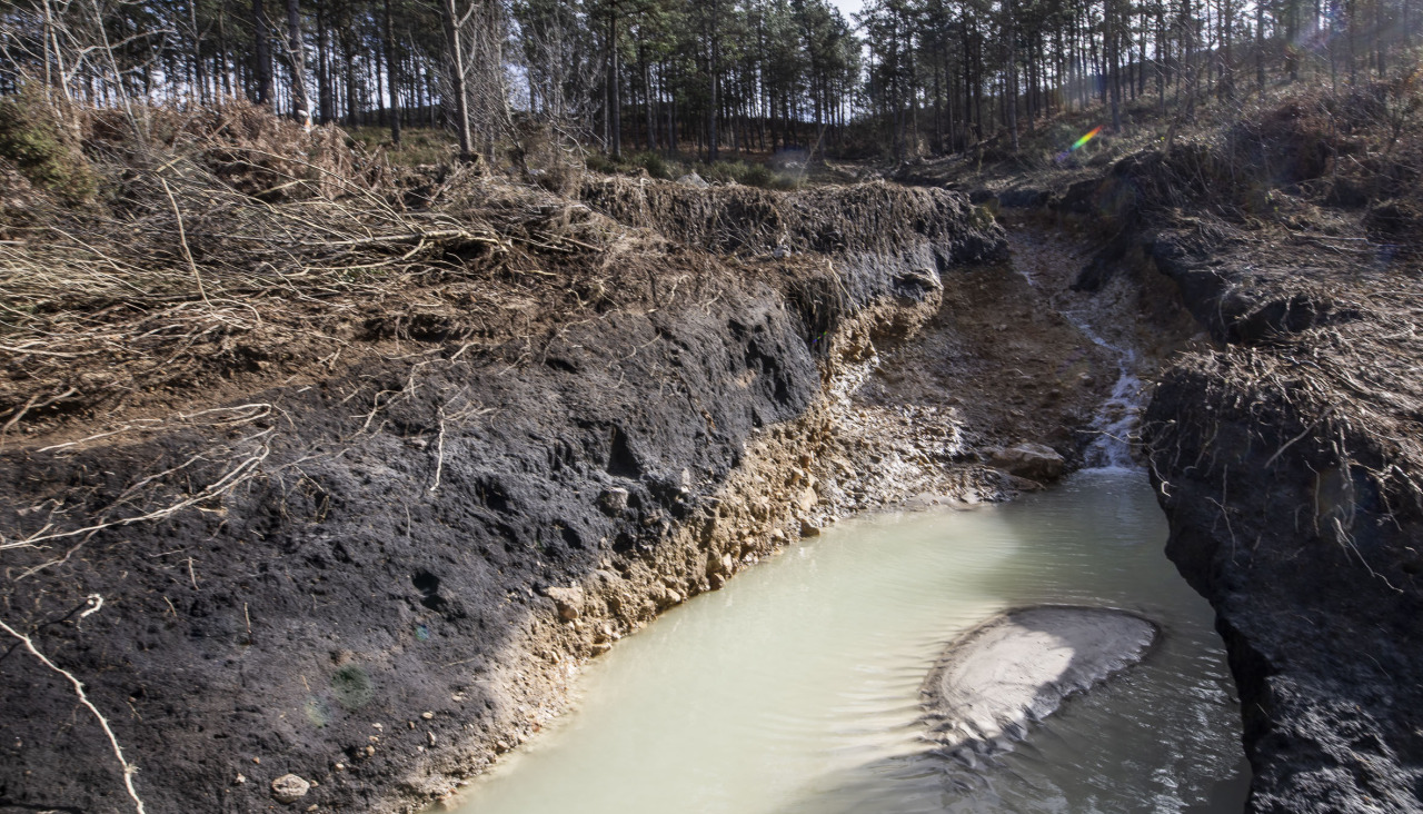 Rotura balsa Monte Neme