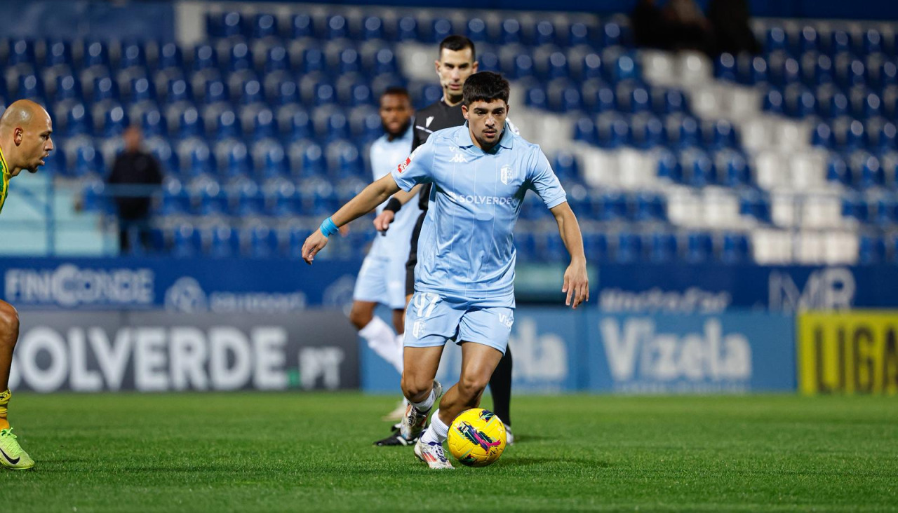Pedro Ramos con la camiseta del Vizela portugués