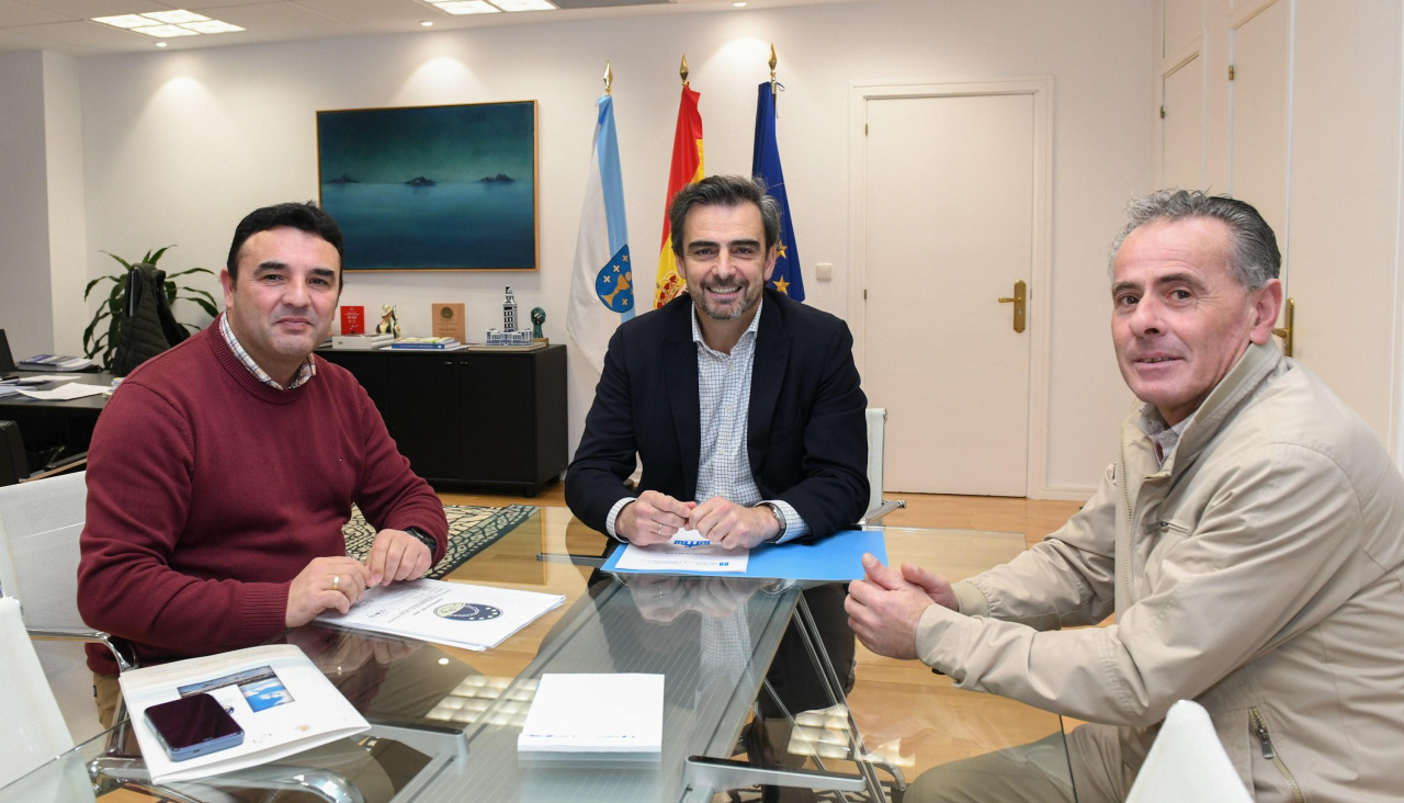 Reunión entre Francisco Charlín y Diego Calvo