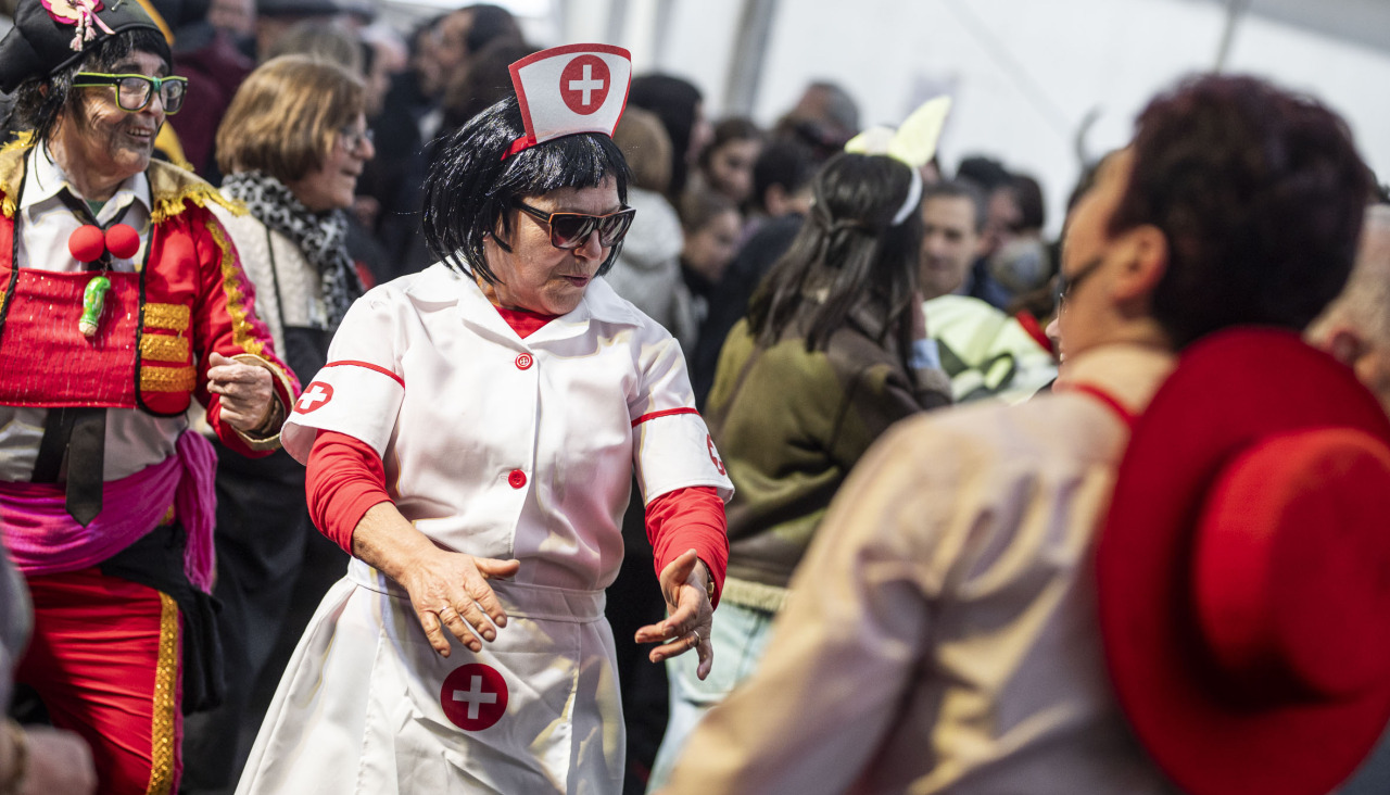 Mucha animación en la Festa do Grelo de Anxeriz