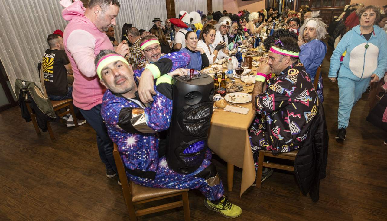 Mucha troula en el cocido Campal de Buño