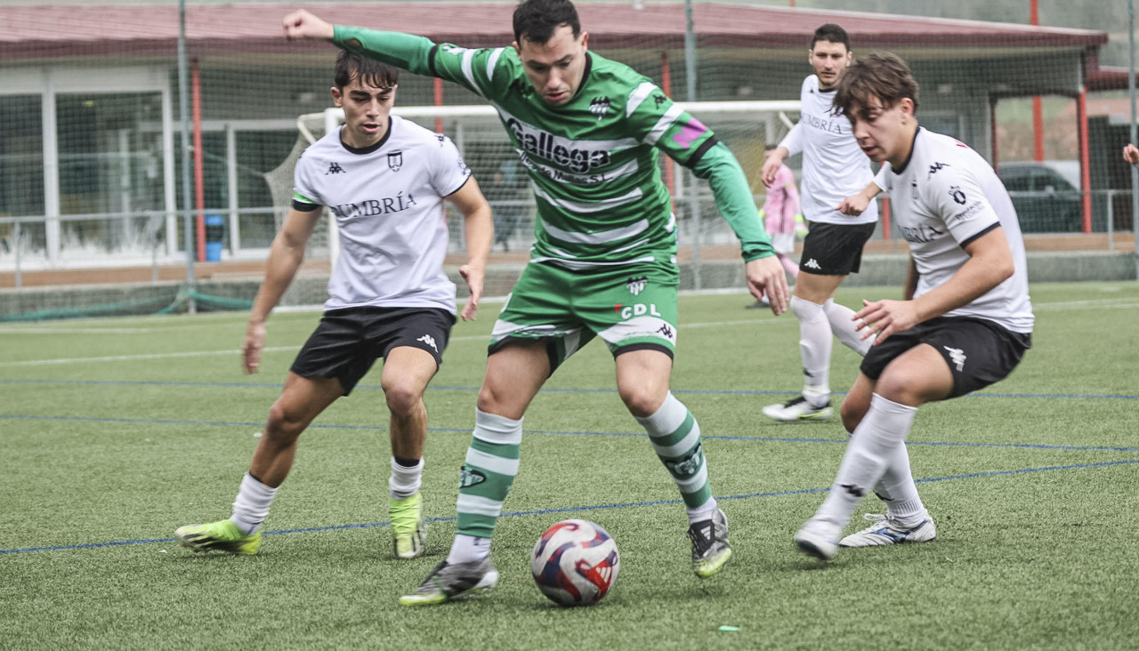 En el Dumbría-Paiosaco hubo una parte para cada equipo
