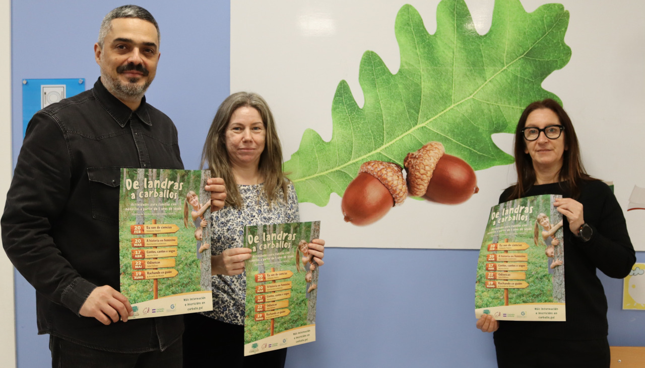 Presentación del programa De landras a carballos
