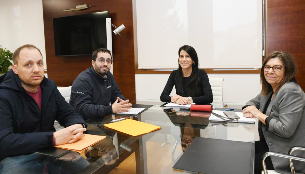 La reunión entre la conselleira María Martínez Allegue y el alcalde de Santa Comba se celebró la pasada semana