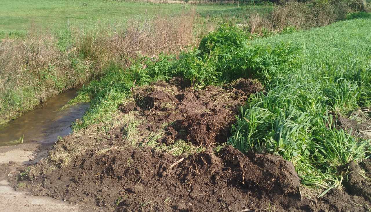 Los socialistas piden que no se deposite tierra en las fincas