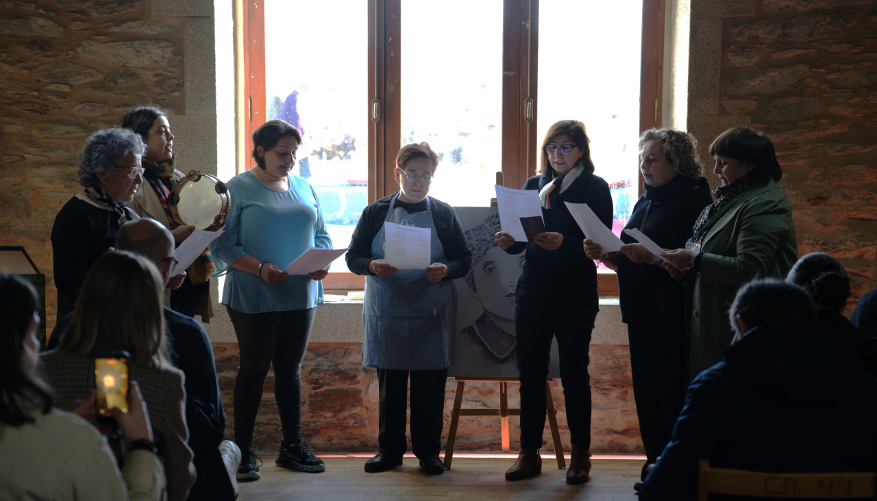 Homenaje a Rosalía en Cabana