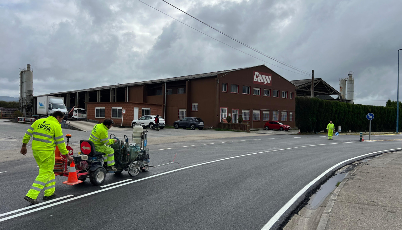 Instalaciones de Cerámicas Campo en el polígono de A Laracha