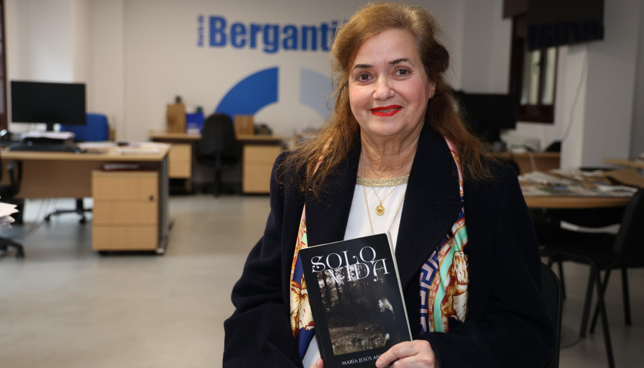 La autora de ‘Solo Vida’, María Jesús Andérez | mar casal