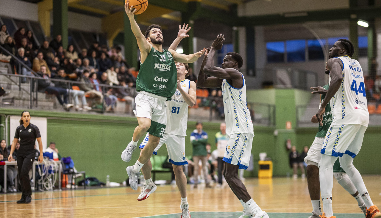 Imagen del Basket Xiria-Culleredo de la primera vuelta