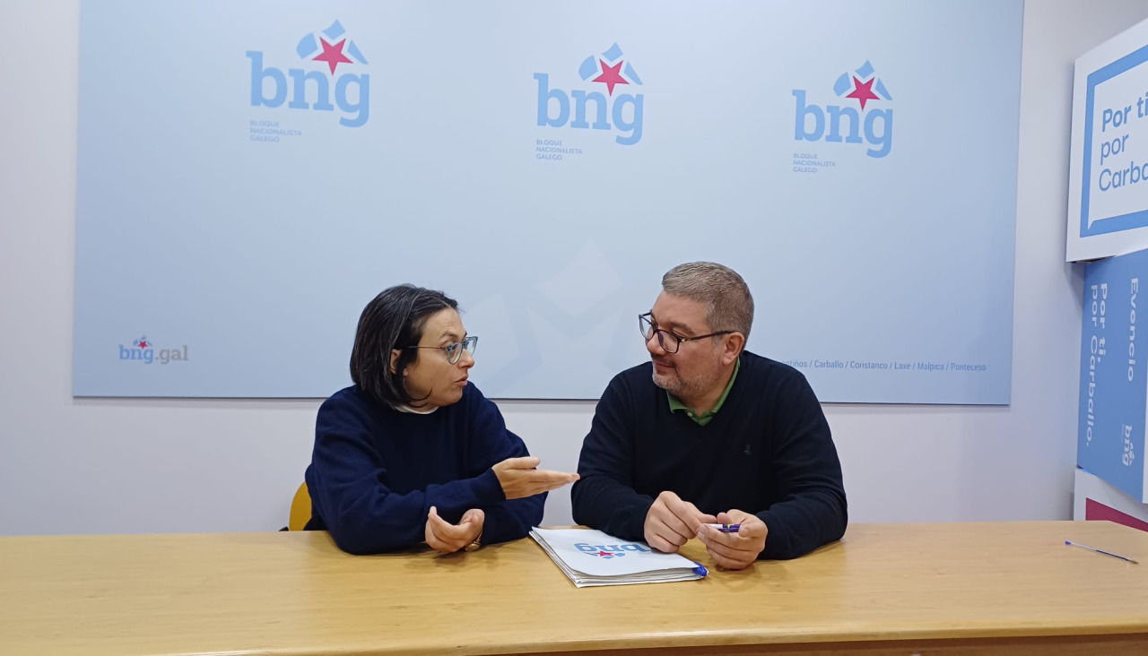 Carolina Castiñeiras y Óscar Insua