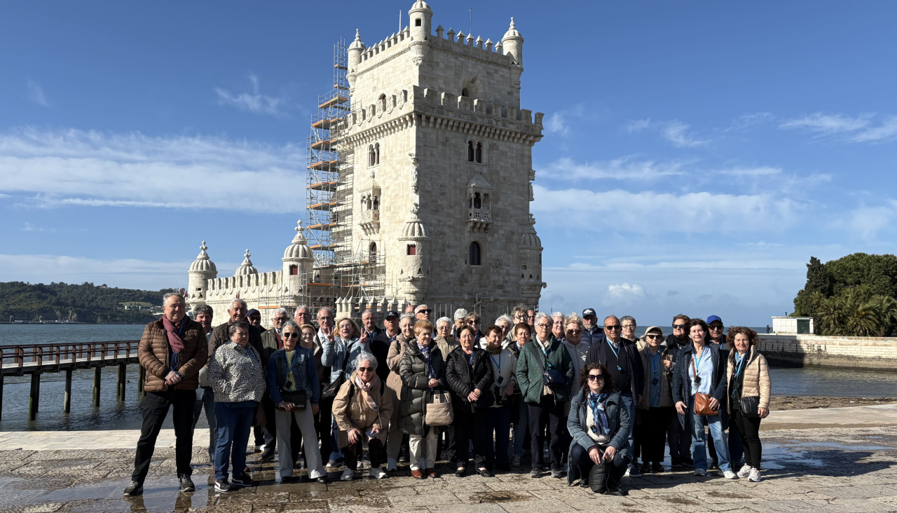 Los vecinos de A Laracha en su visita a Lisboa | Cedida