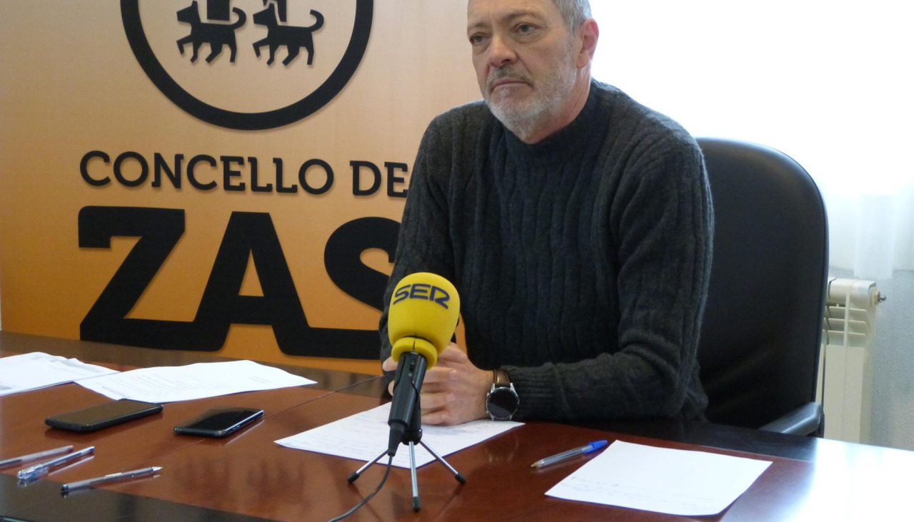 Manuel Muíño, alcalde de Zas
