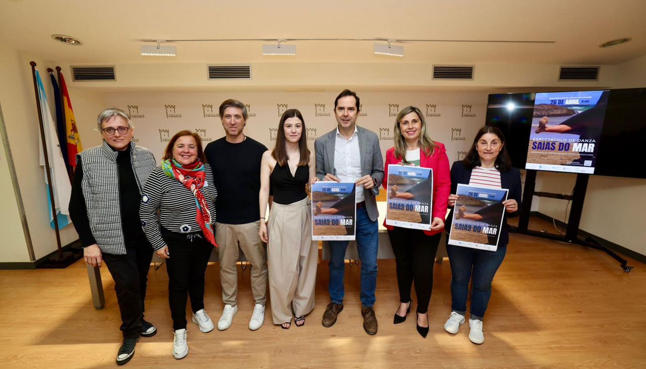 Presentación de Saias do Mar en Vimianzo