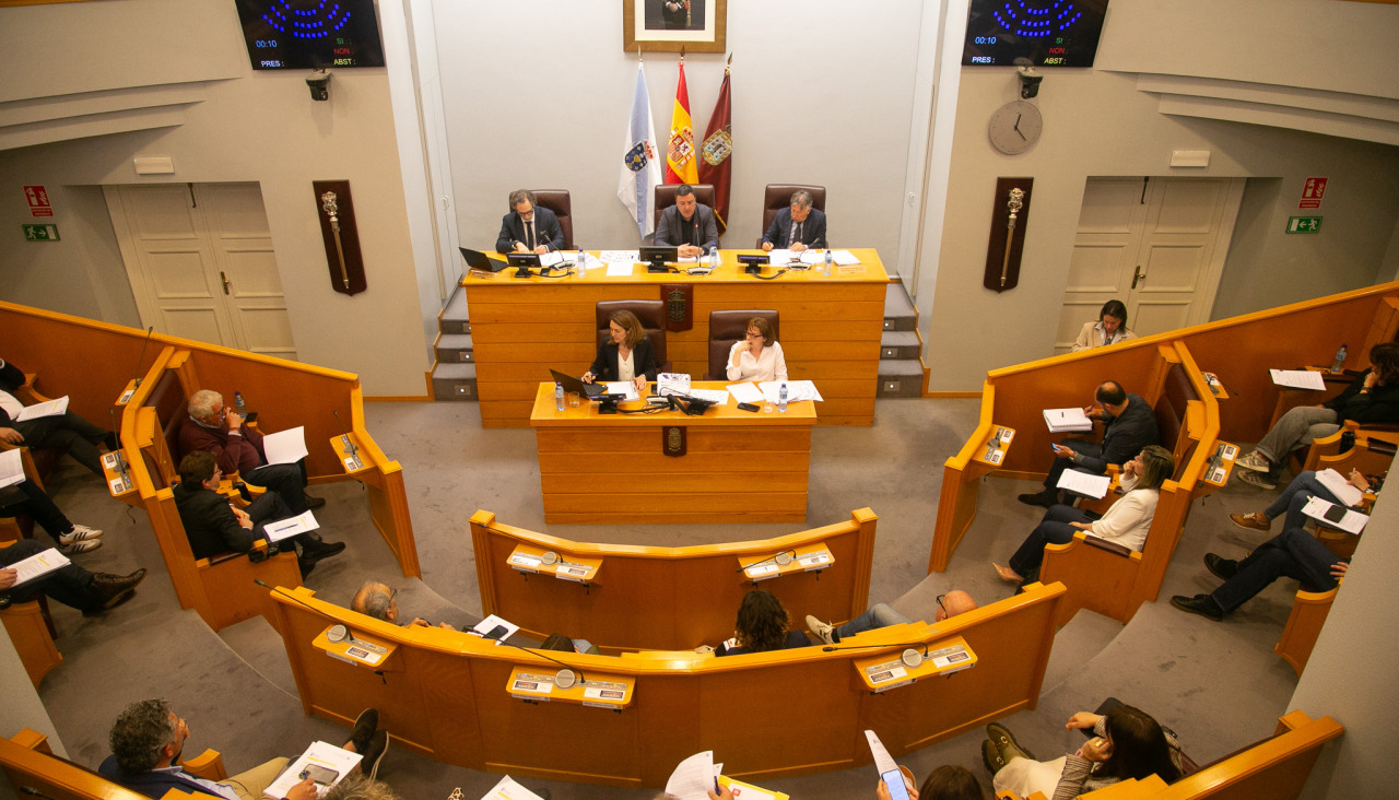 La corporación provincial se reunió el pasado miércoles