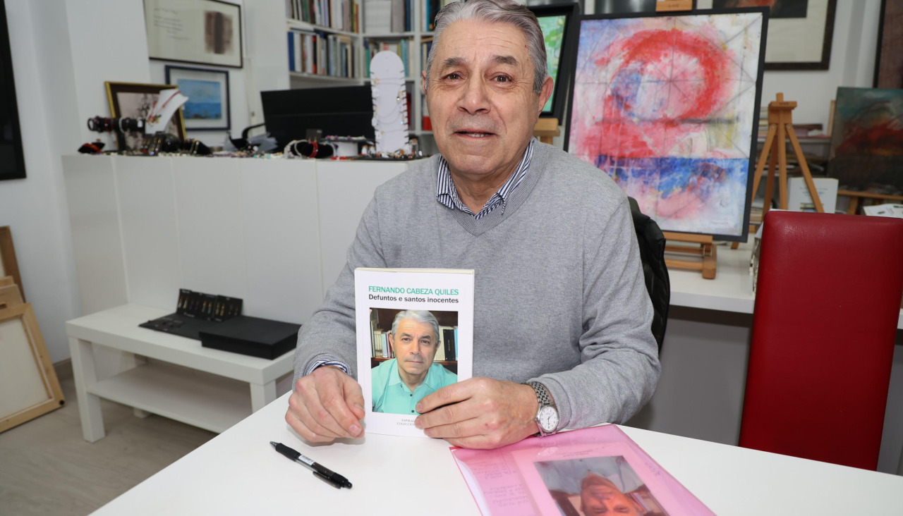 Cabeza Quiles en la presentación de uno de sus últimos libros