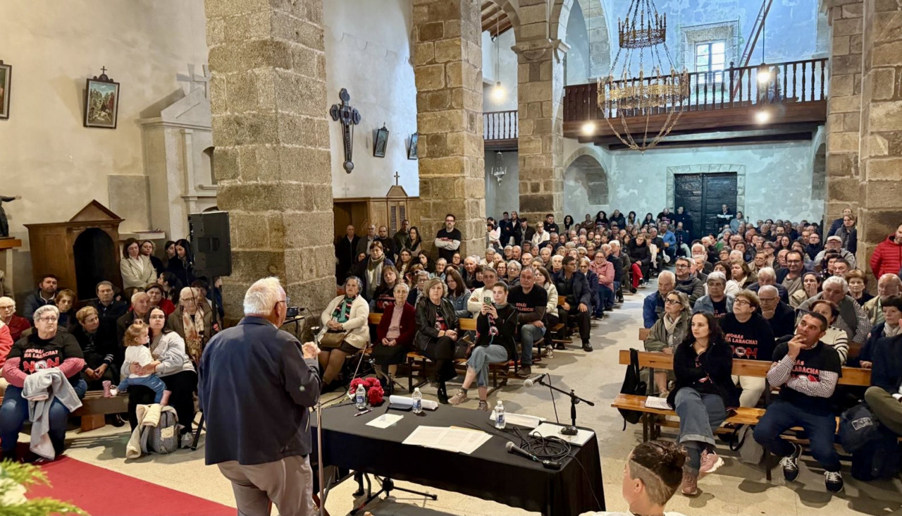 La charla celebrada el sábado en el monasterio de Soandres