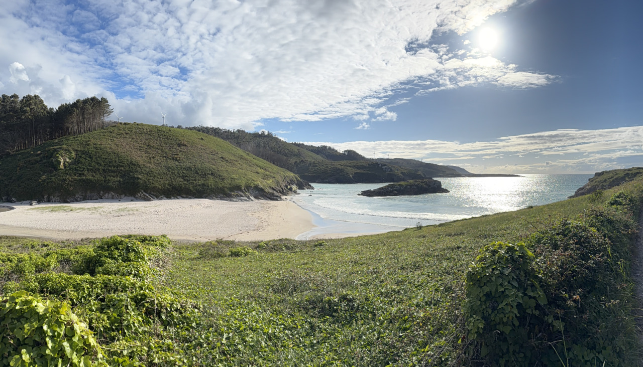 Playa de Niñóns en Ponteceso