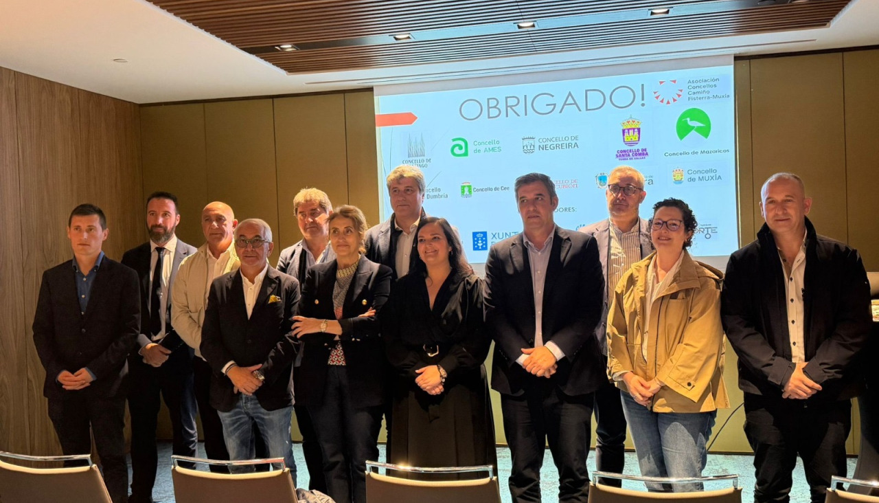 Delegación gallega en las jornadas de Oporto