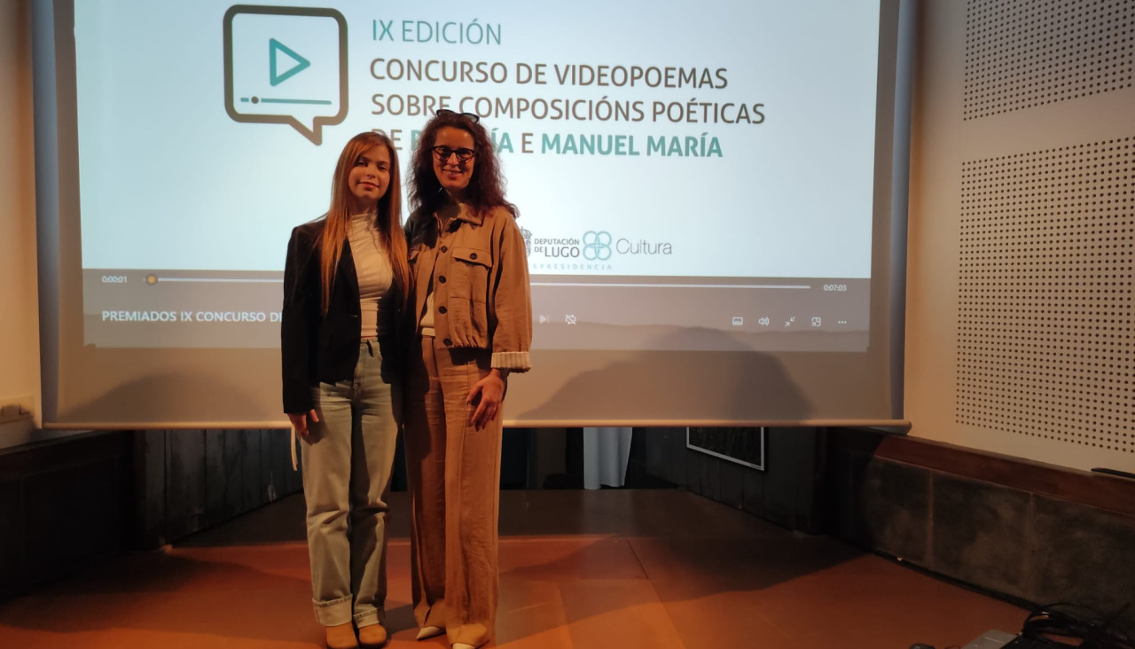 Mónica Ínsua e Fina Paulos na entrega do premio