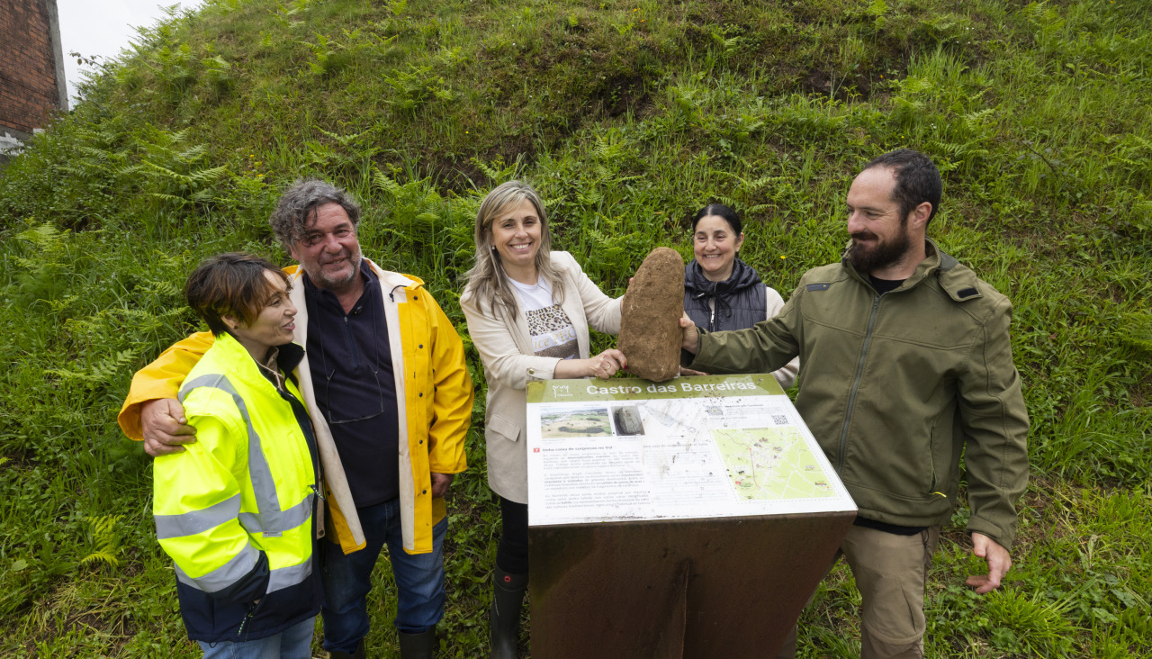 Uno de los hallazgos del Castro de As Barreiras