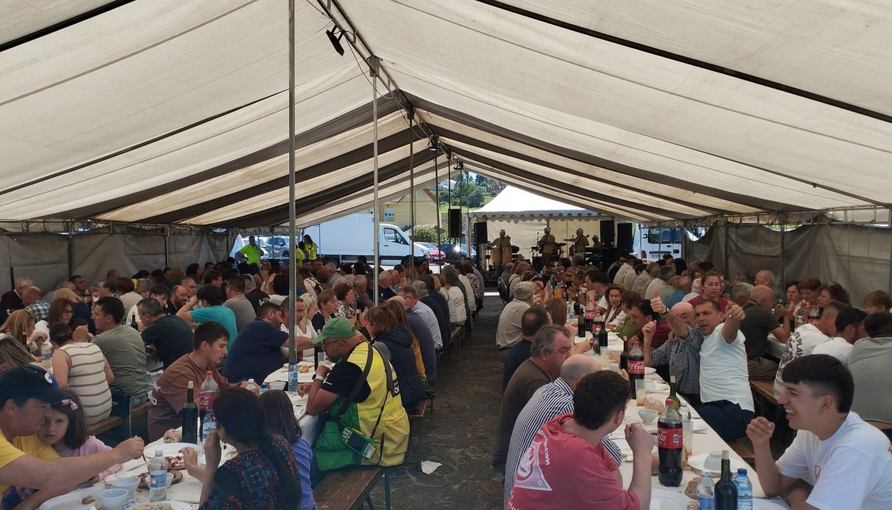 Festas de Tella en una pasada edición